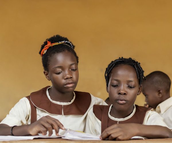 group-african-kids-learning-together